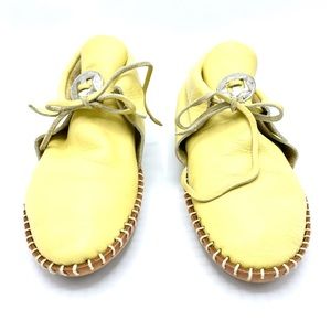 SEQUOYA Vintage Leather Booties - TANDY LEATHER CO. Handmade Sz 6